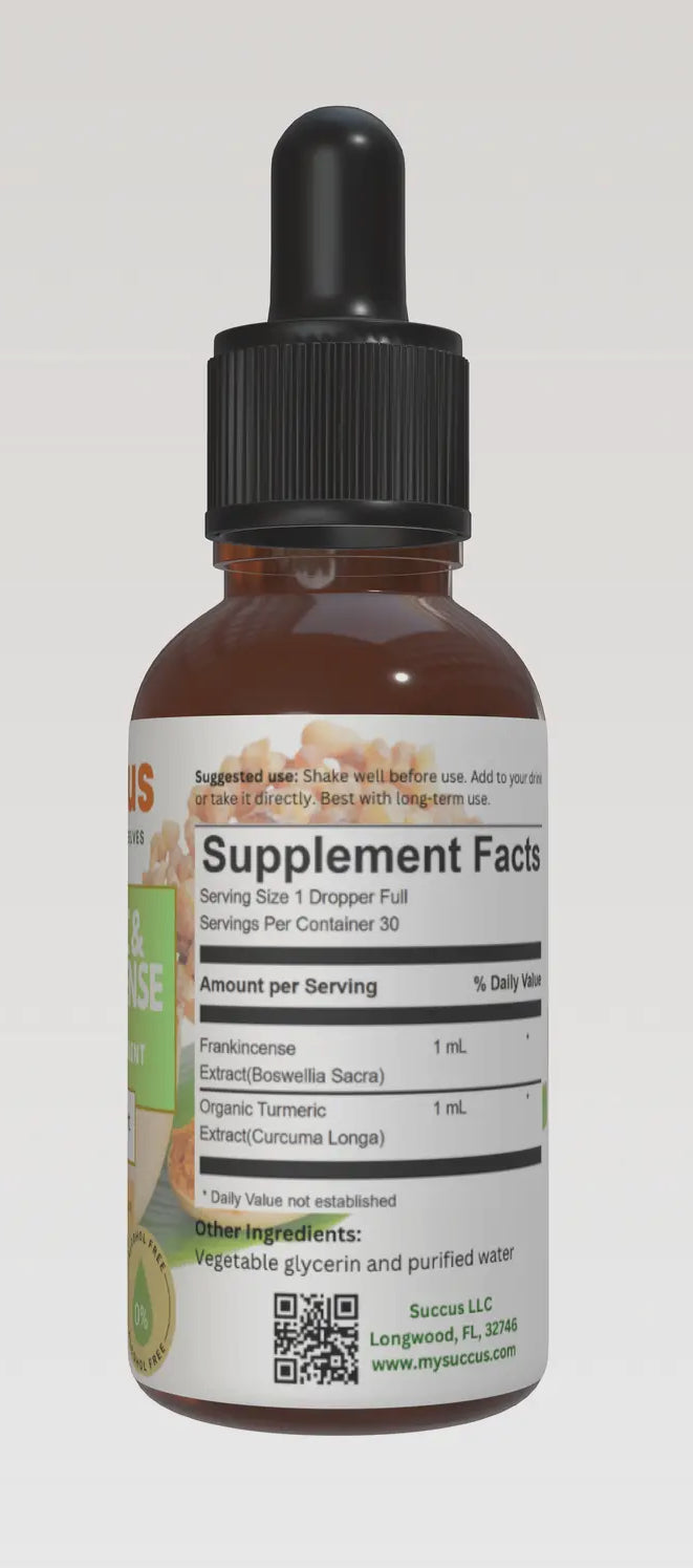 Turmeric & Frankincense - Mushroom Tincture