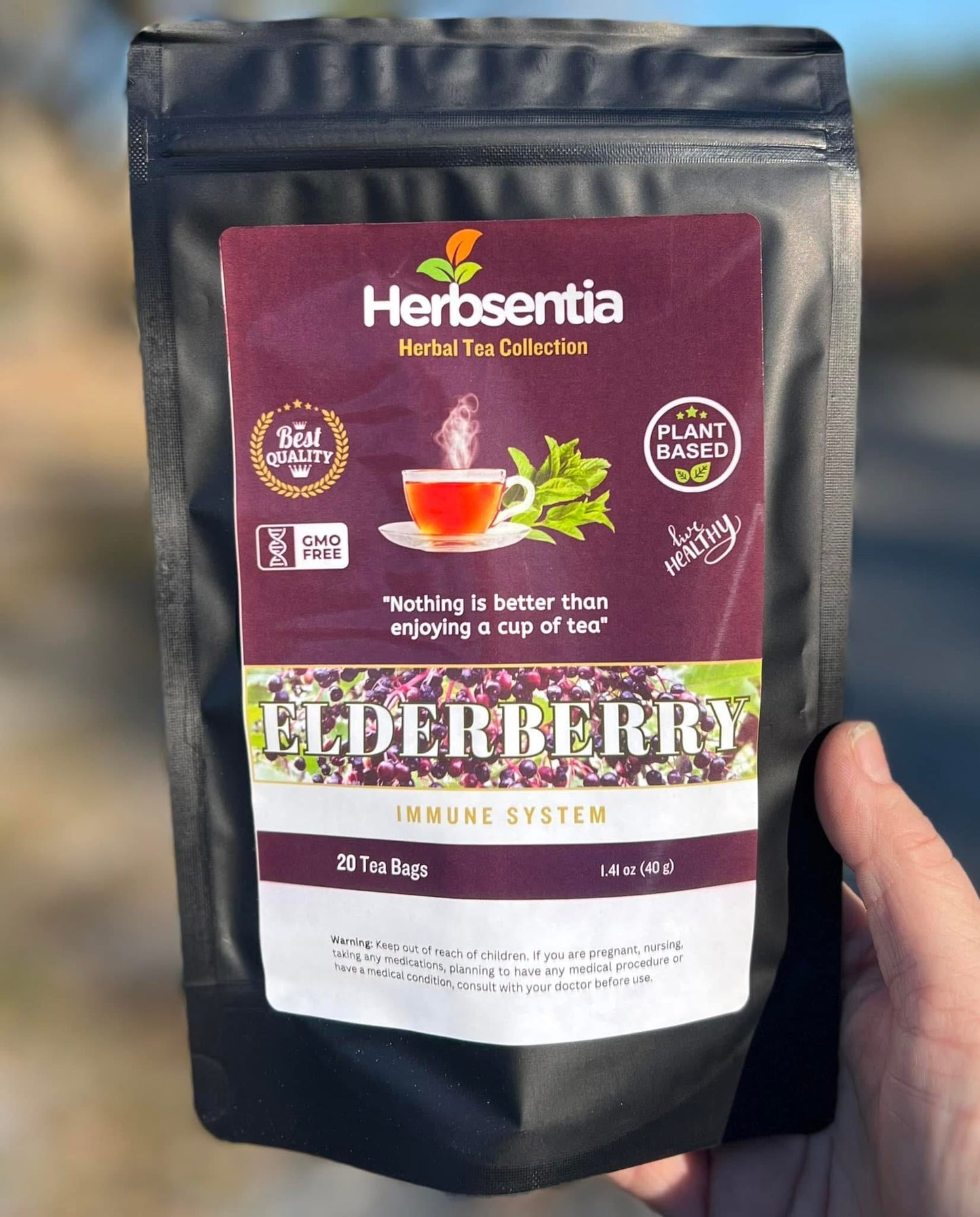Elderberry Tea
